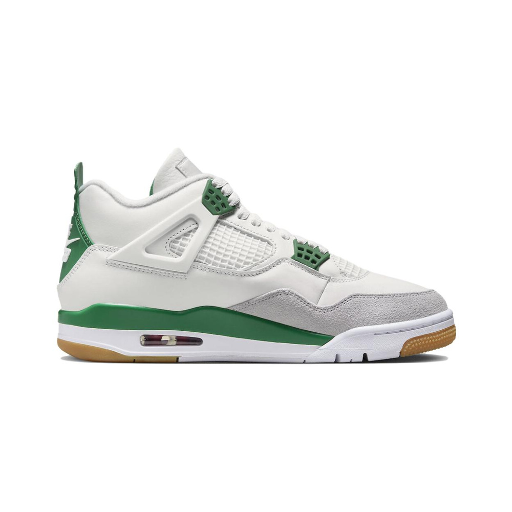 Air Jordan 4 'Black / Gum Medium Brown / White' Мужские