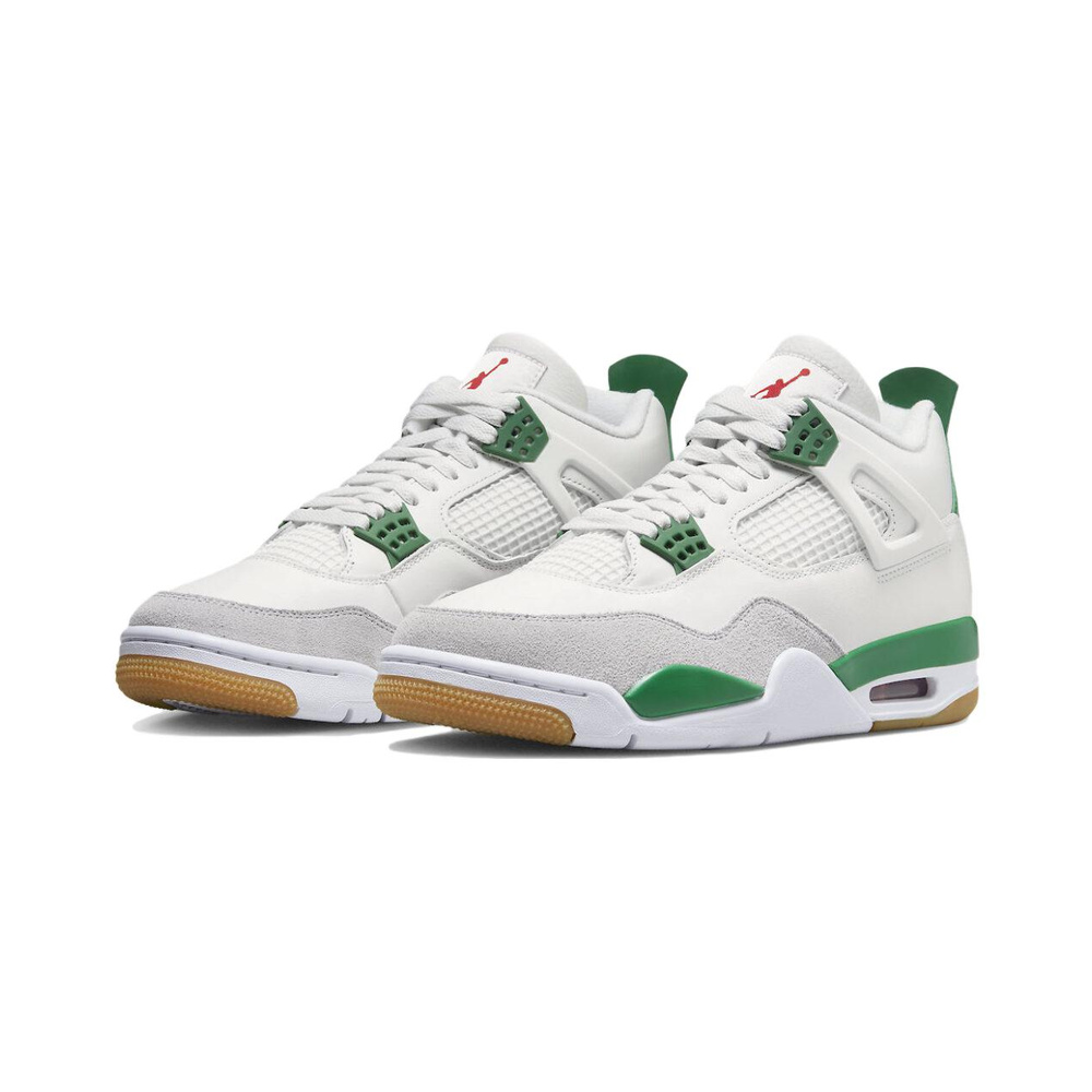 Air Jordan 4 'Black / Gum Medium Brown / White' Мужские