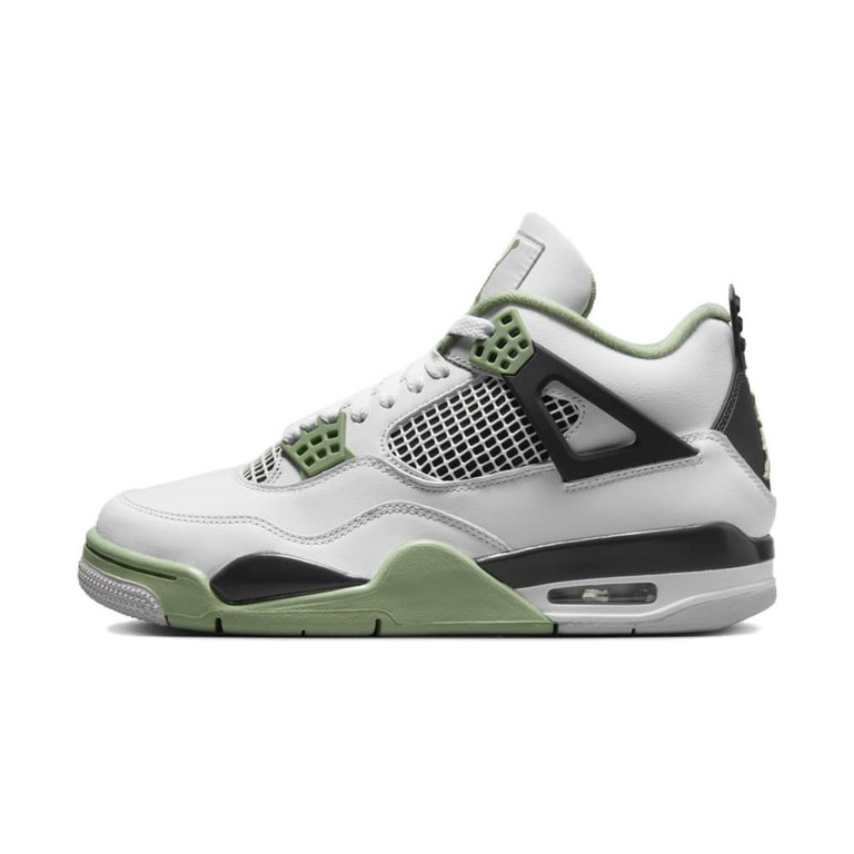 Air Jordan 4 'Football Grey / Aluminum / White / Anthracite' Женские