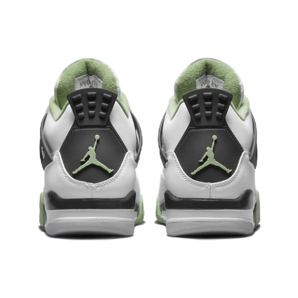 Air Jordan 4 'Football Grey / Aluminum / White / Anthracite' Женские