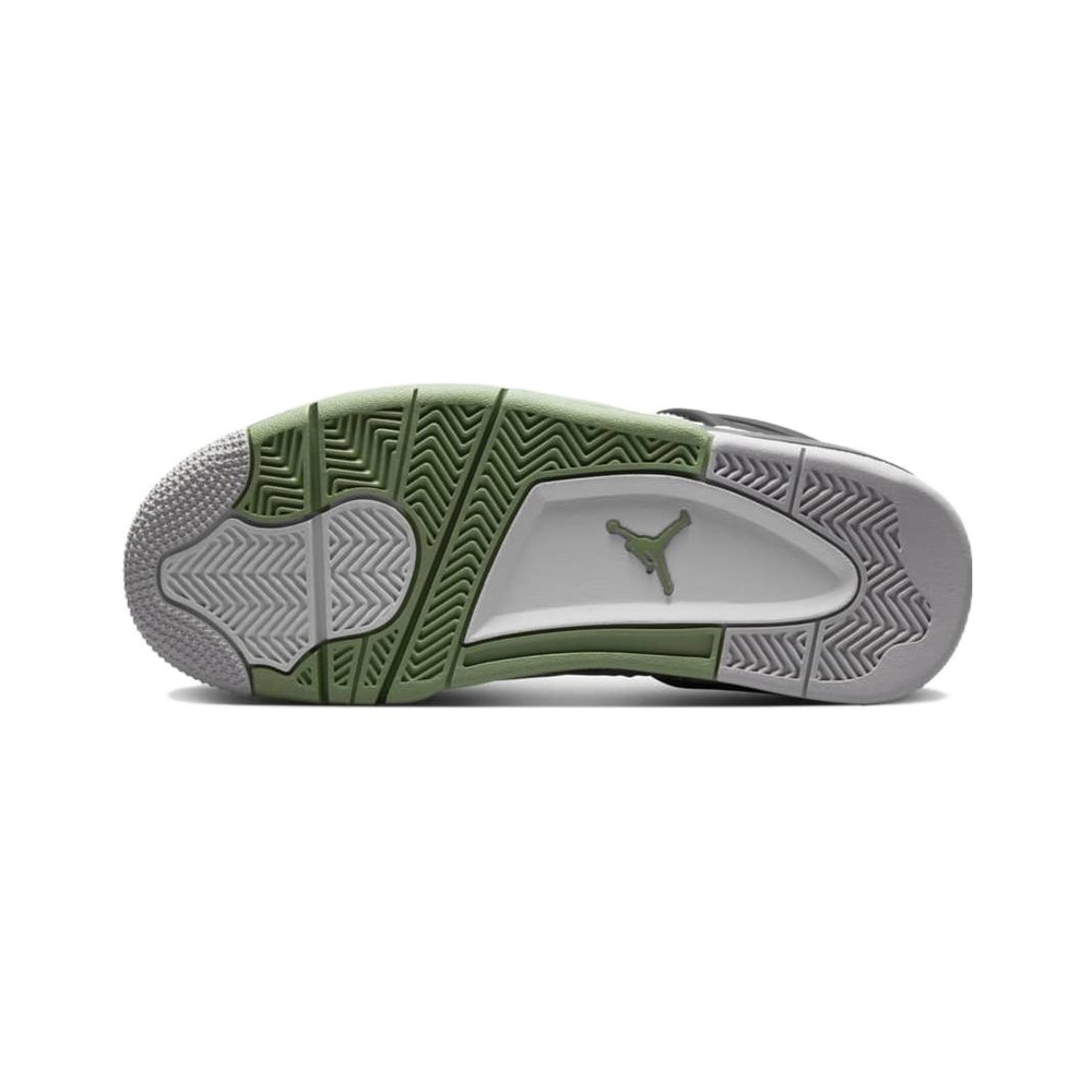 Air Jordan 4 'Football Grey / Aluminum / White / Anthracite' Женские