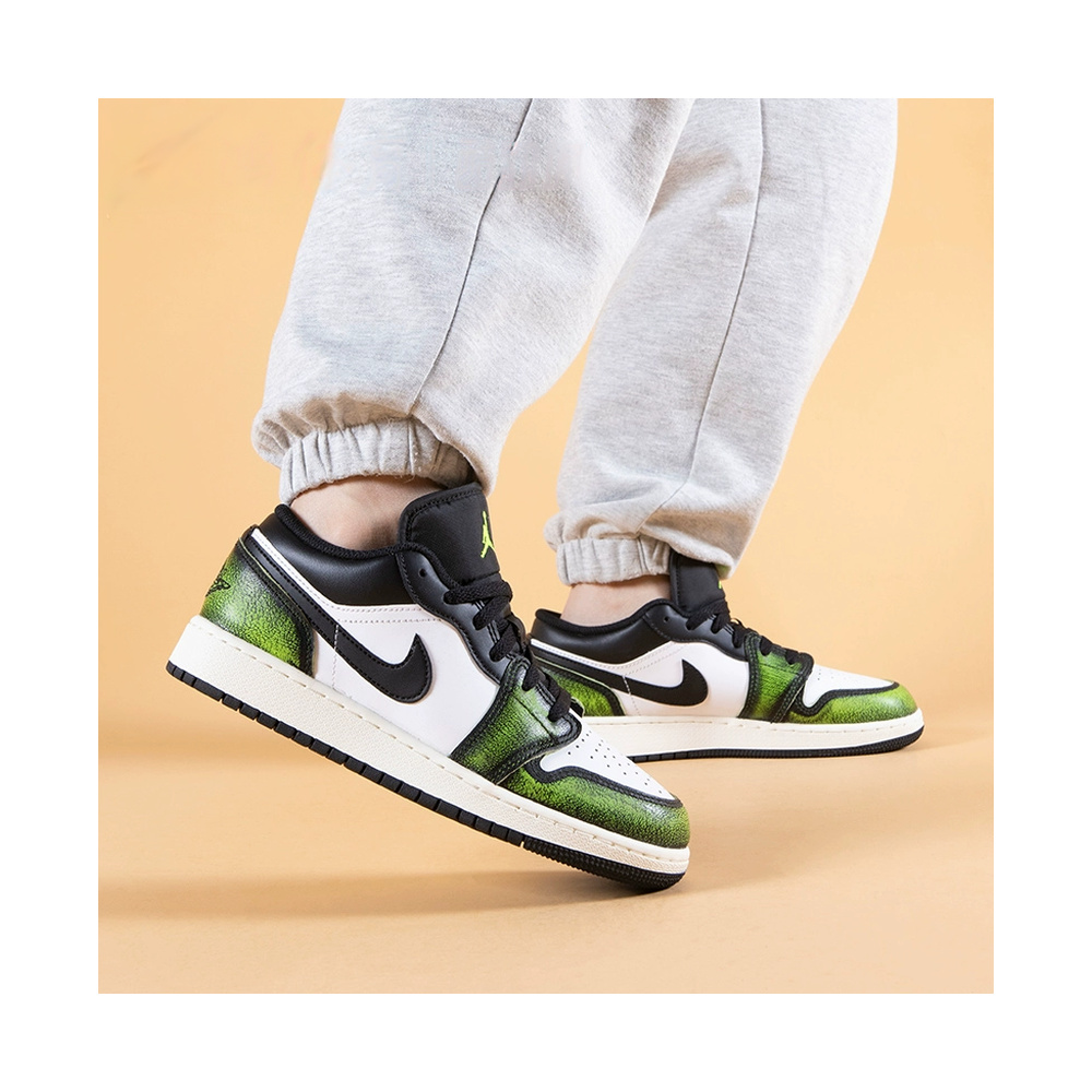 Air Jordan 1 Low 'Black / Dark Smoke Grey' Унисекс
