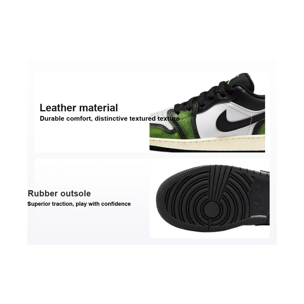 Air Jordan 1 Low 'Black / Dark Smoke Grey' Унисекс
