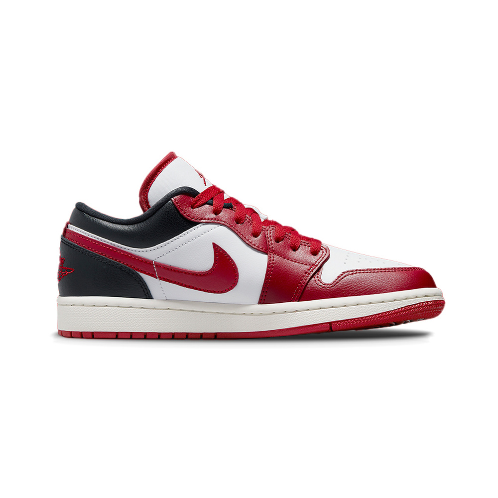 Air Jordan 1 Low 'White / Black / Sail / Gym Red' Женские