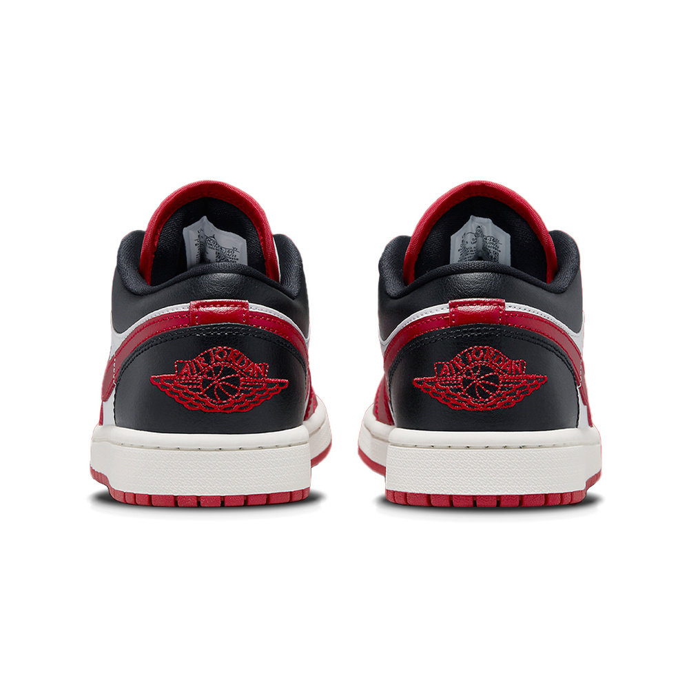 Air Jordan 1 Low 'White / Black / Sail / Gym Red' Женские