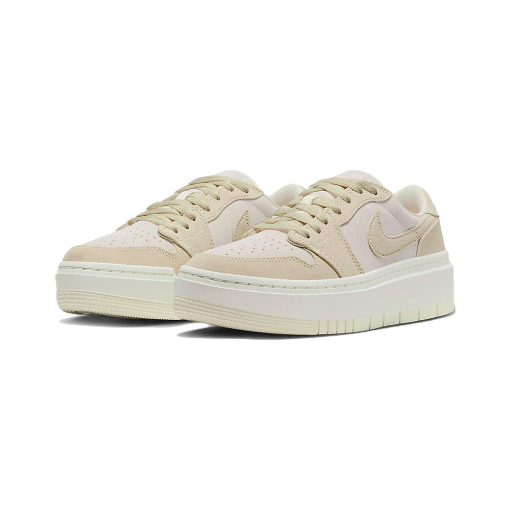 Air Jordan 1 Low 'Black / Safety Orange / Gum Light Brown / Sail' Женские