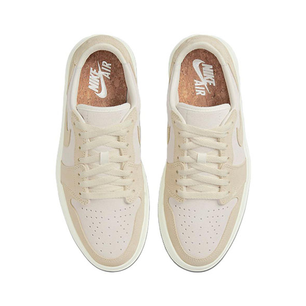 Air Jordan 1 Low 'Black / Safety Orange / Gum Light Brown / Sail' Женские