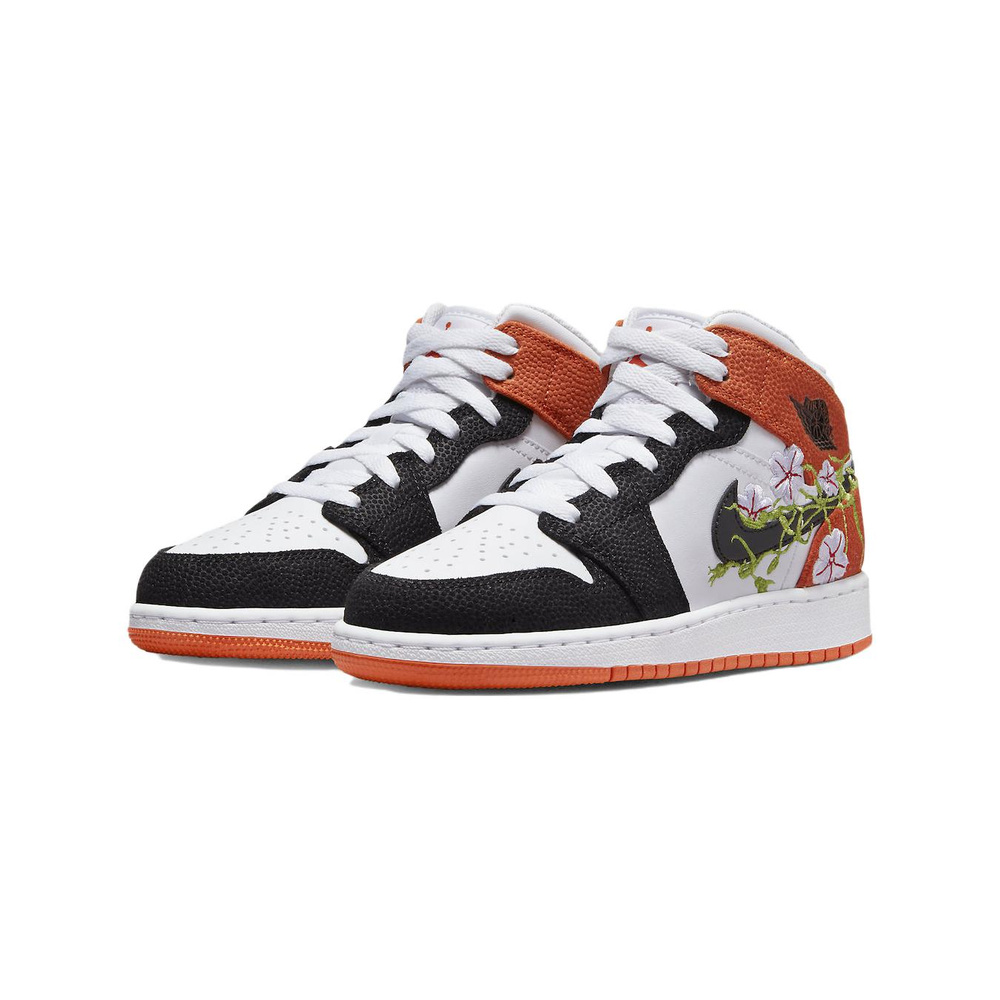 Air Jordan 1 'White / Midnight Navy / White / Metallic Silver' Унисекс