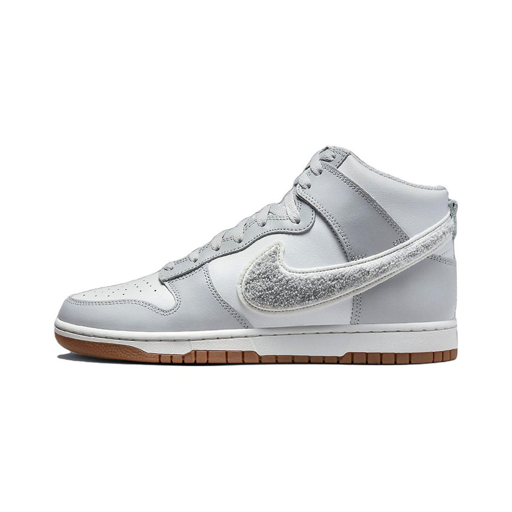 Nike Dunk High 'Black / Cool Grey / White / Metallic Silver' Мужские