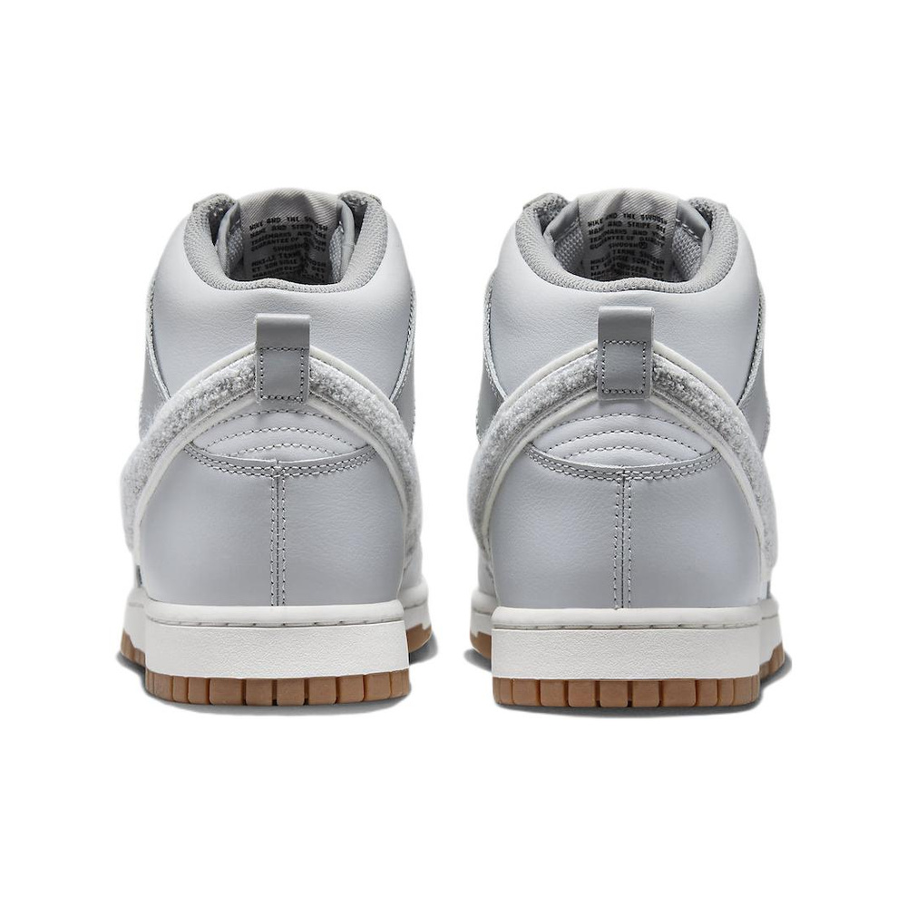 Nike Dunk High 'Black / Cool Grey / White / Metallic Silver' Мужские