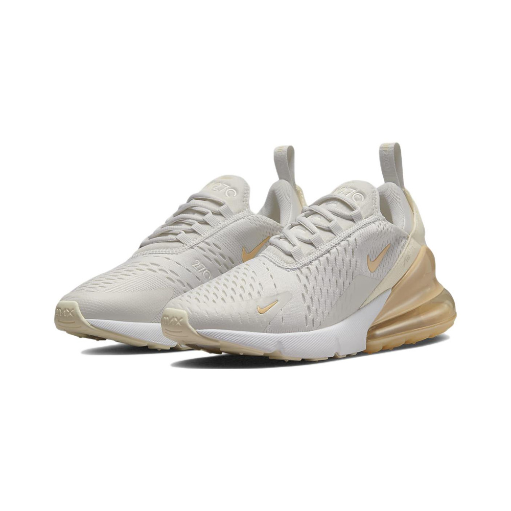 Nike Air Max 270 'Black / Hyper Crimson / White / Chrome' Женские