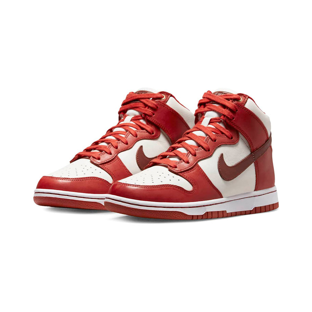 Nike Dunk 'White / Off White / Dark Smoke Grey / White' Женские