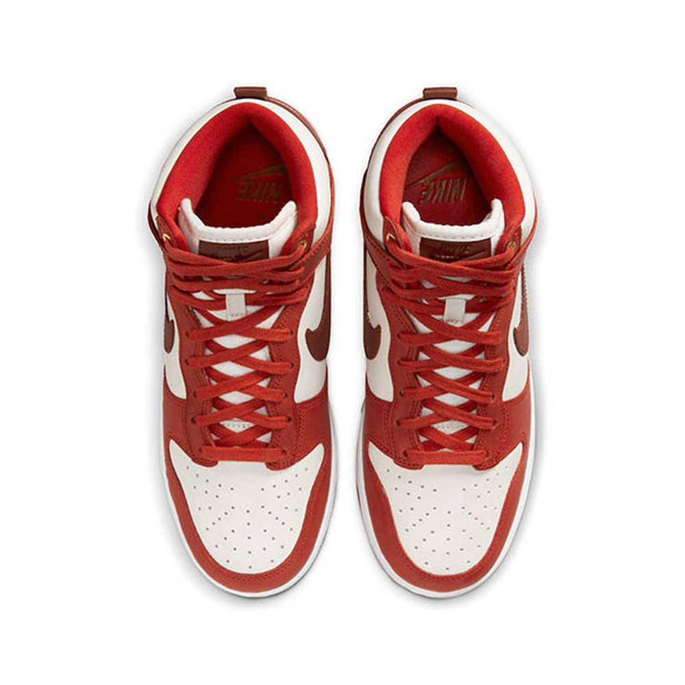 Nike Dunk 'White / Off White / Dark Smoke Grey / White' Женские