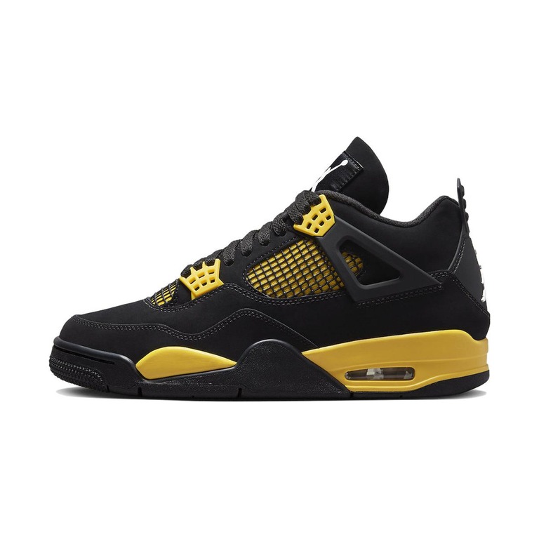Air Jordan 4 'Tumbled Grey / Flat Silver / Heather / Black' Мужские