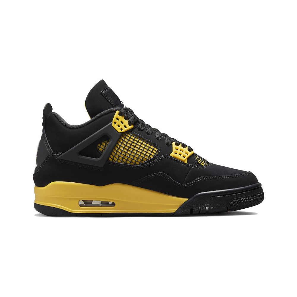 Air Jordan 4 'Tumbled Grey / Flat Silver / Heather / Black' Мужские