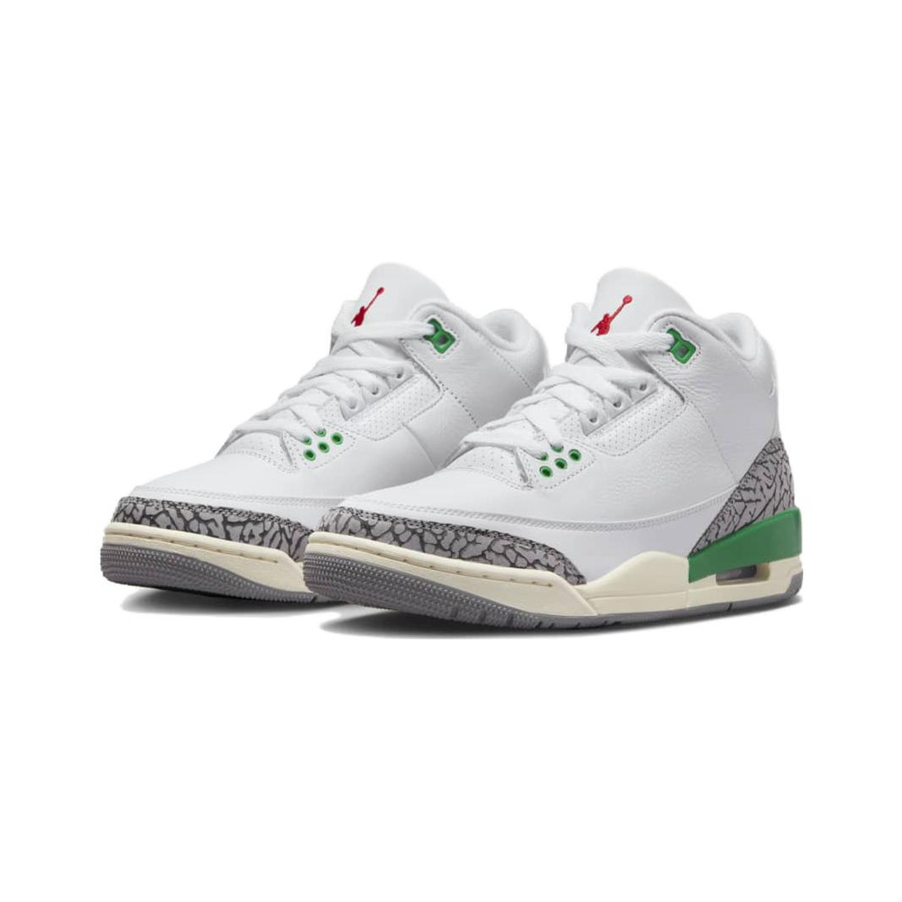 Air Jordan 3 'White / Ice Blue' Женские