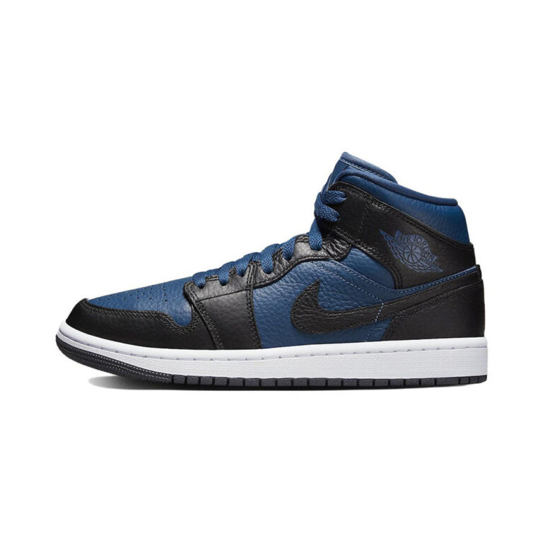 Air Jordan 1 Mid 'Old Royal / Photon Dust / White / Old Royal' Женские
