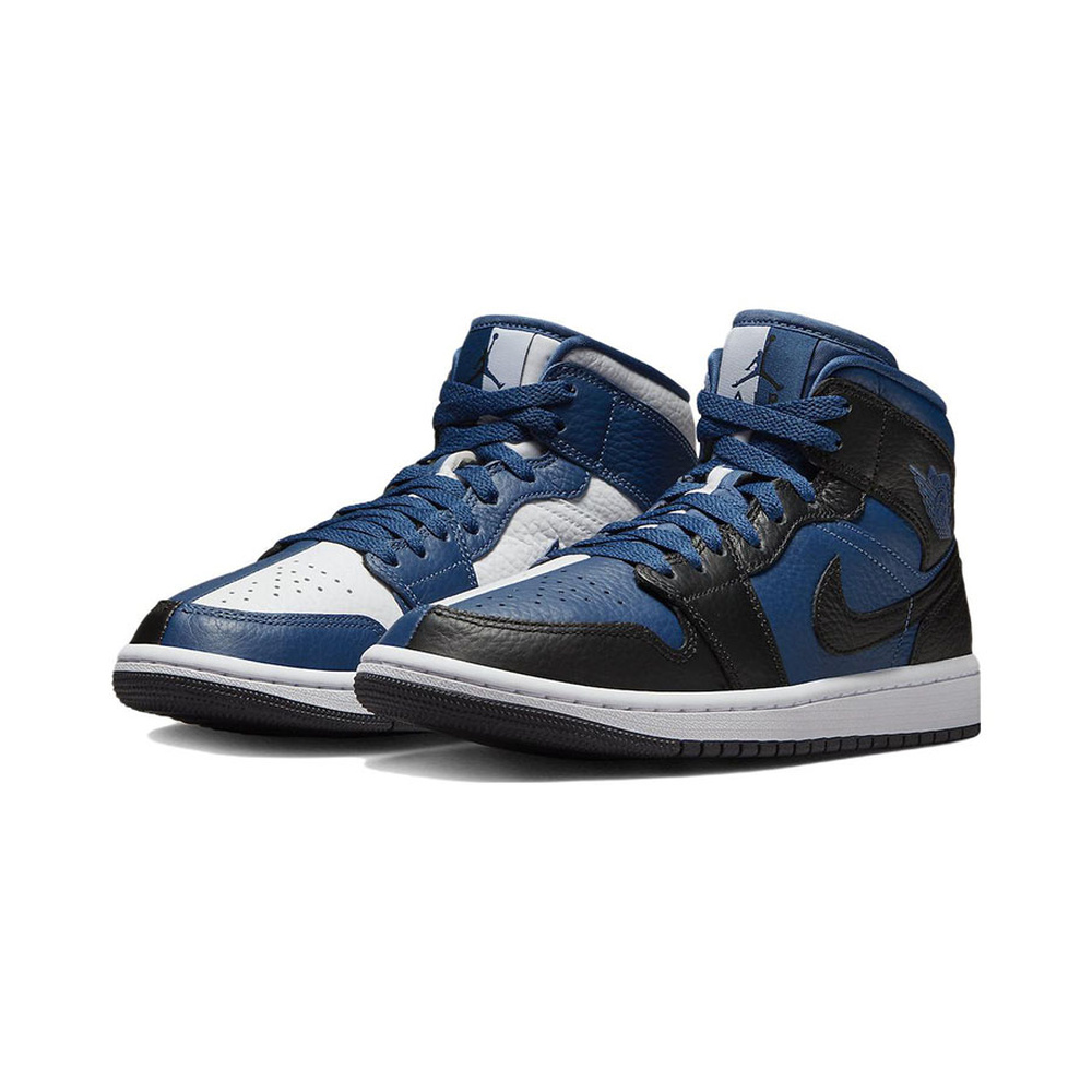 Air Jordan 1 Mid 'Old Royal / Photon Dust / White / Old Royal' Женские