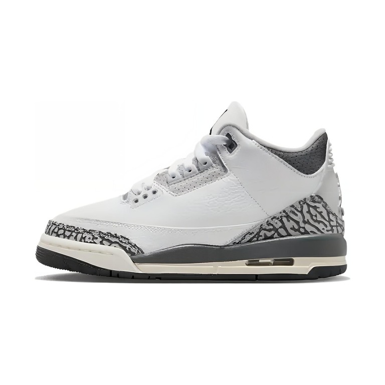Air Jordan 3 'Black / Anthracite / Black' Унисекс