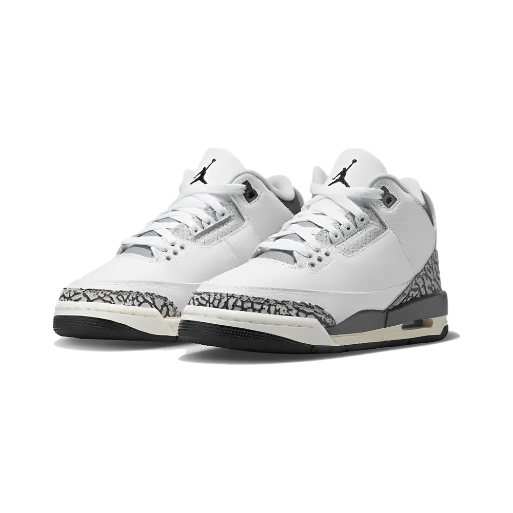 Air Jordan 3 'Black / Anthracite / Black' Унисекс
