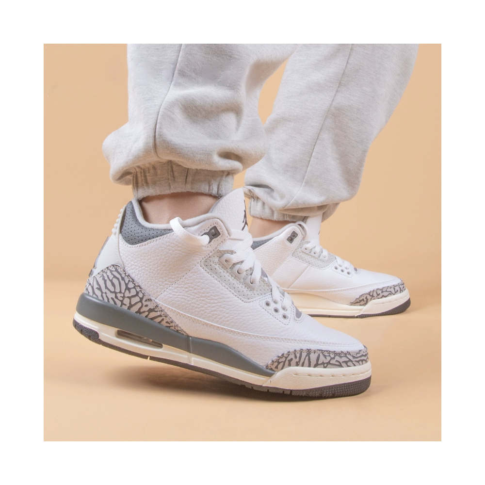 Air Jordan 3 'Black / Anthracite / Black' Унисекс