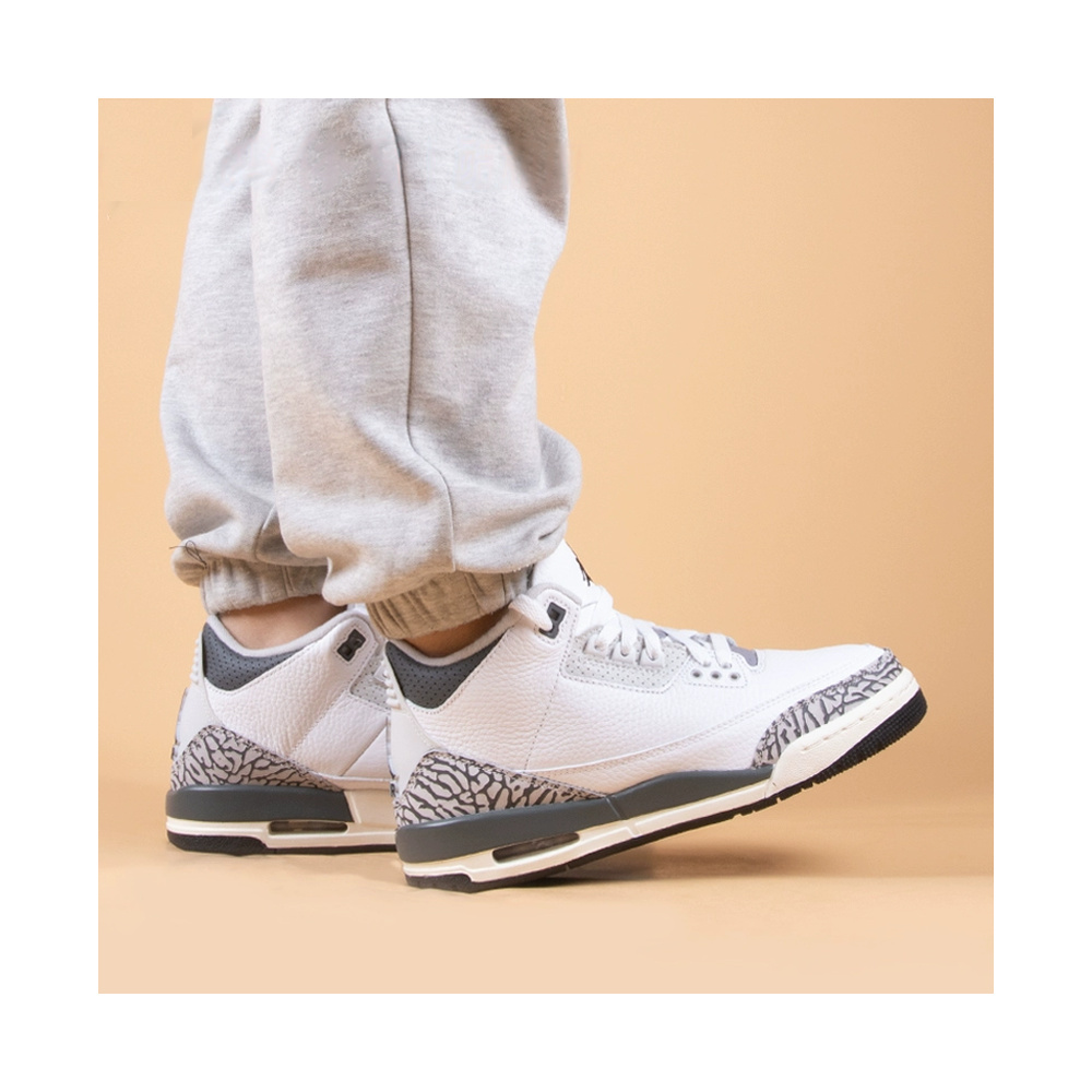 Air Jordan 3 'Black / Anthracite / Black' Унисекс