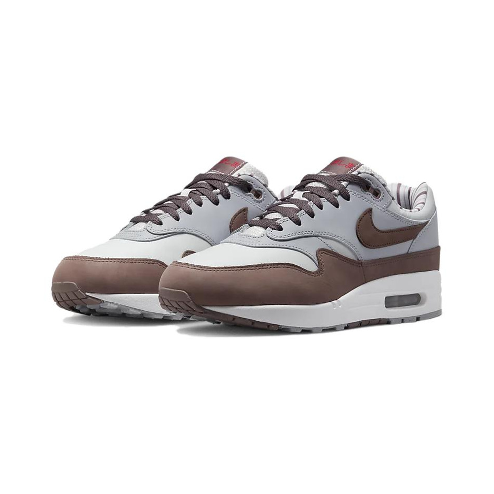Nike Air Max 1 'Dark Grey Heather / Light Smoke Grey / White' Мужские