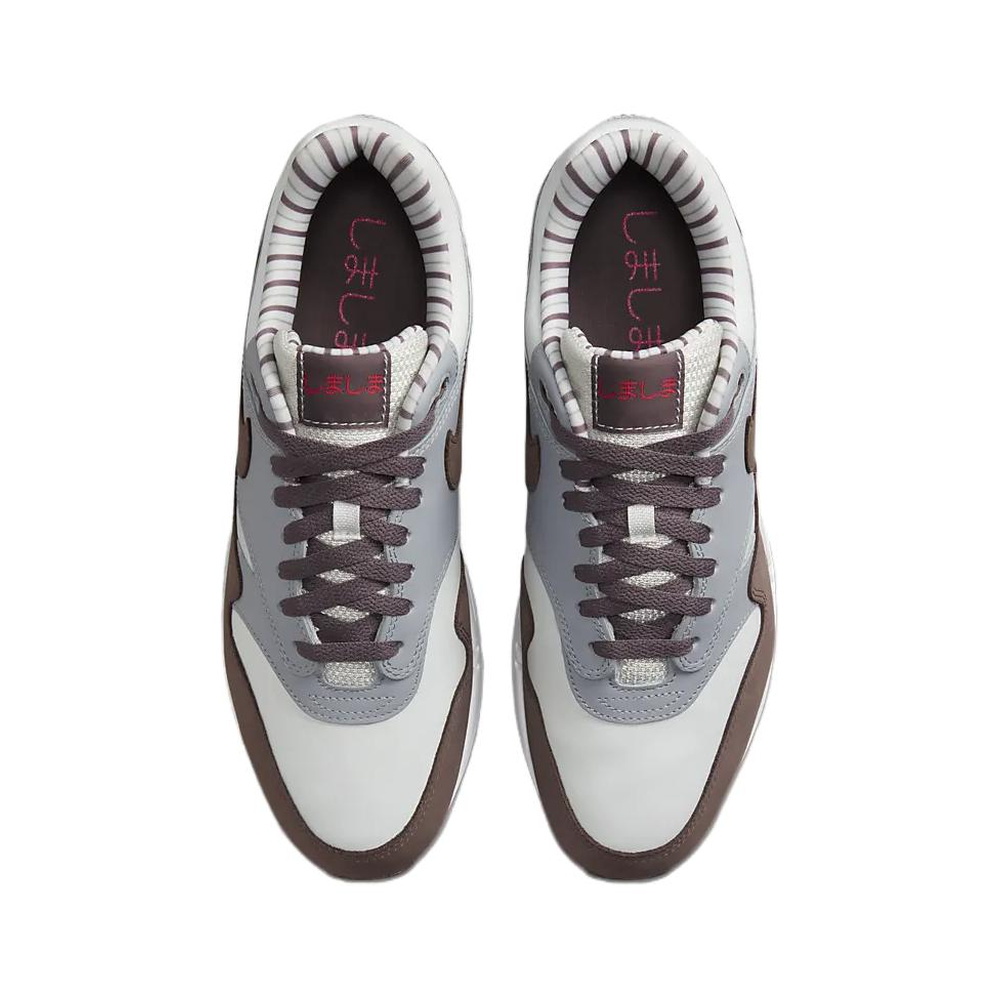 Nike Air Max 1 'Dark Grey Heather / Light Smoke Grey / White' Мужские