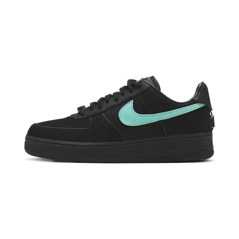 Nike Air Force 1 'Black / Hyper Crimson / White / Chrome' Мужские