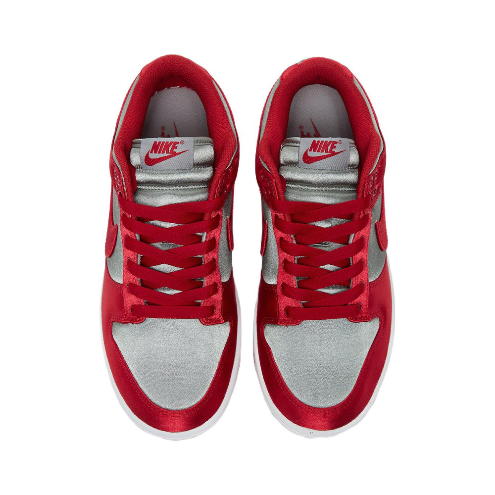 Nike Dunk 'Black / Hyper Crimson / White / Chrome' Женские