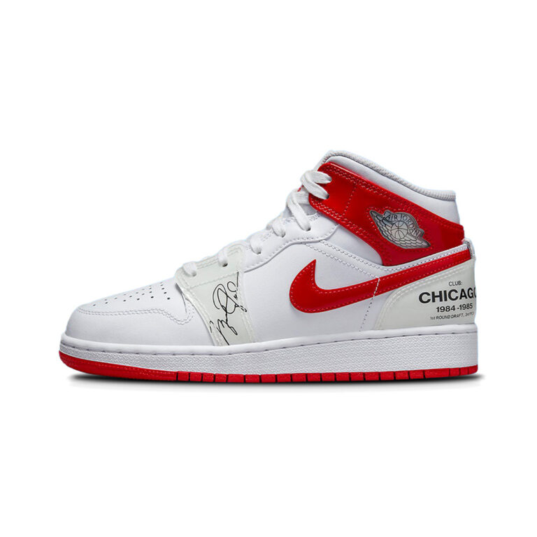 Air Jordan 1 Mid 'Sail / Fauna Brown / Phantom / Light Orewood Brown' Мужские