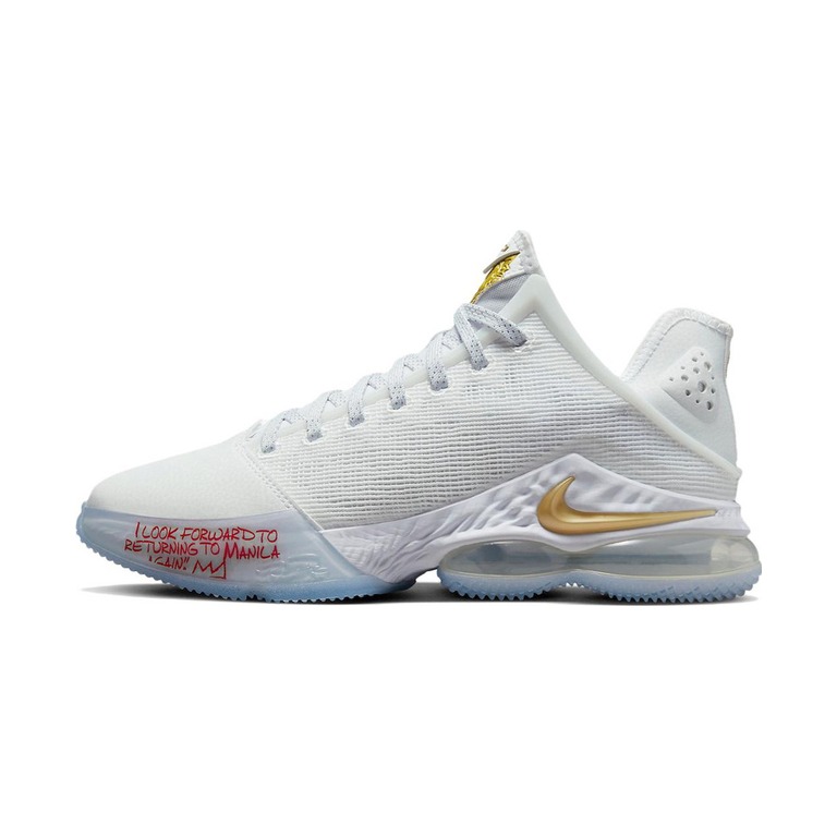 Nike Lebron 19 'White / Pure Platinum / Black' Мужские