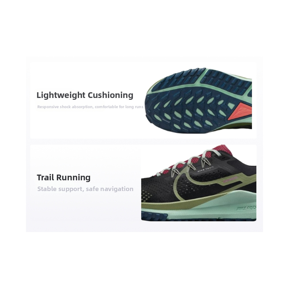 Nike Pegasus Trail 'Black / Dark Smoke Grey / White' Мужские