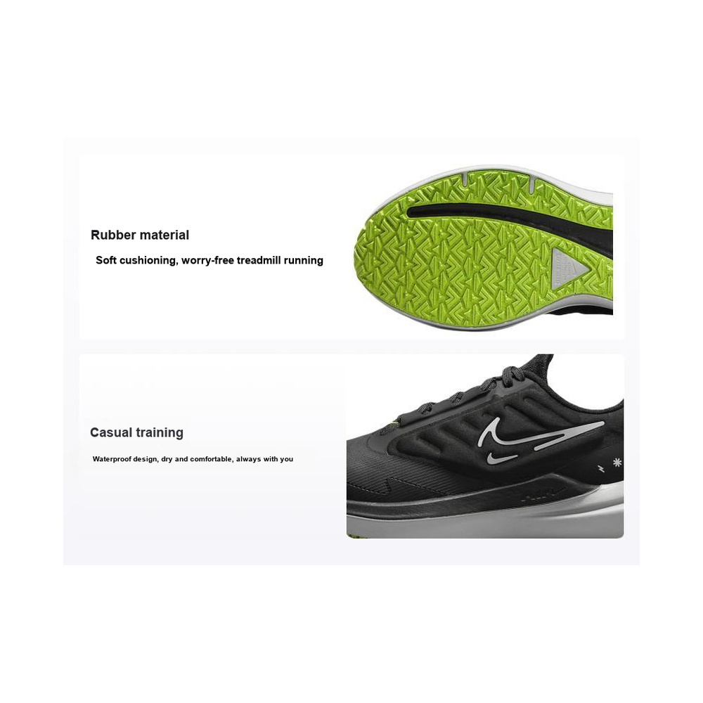 Nike Winflo 'Black / Hyper Crimson / White / Chrome' Женские