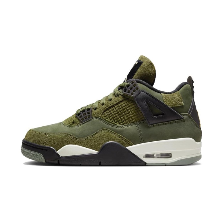 Air Jordan 4 'Sail / White / Metallic Gold / Linen' Мужские