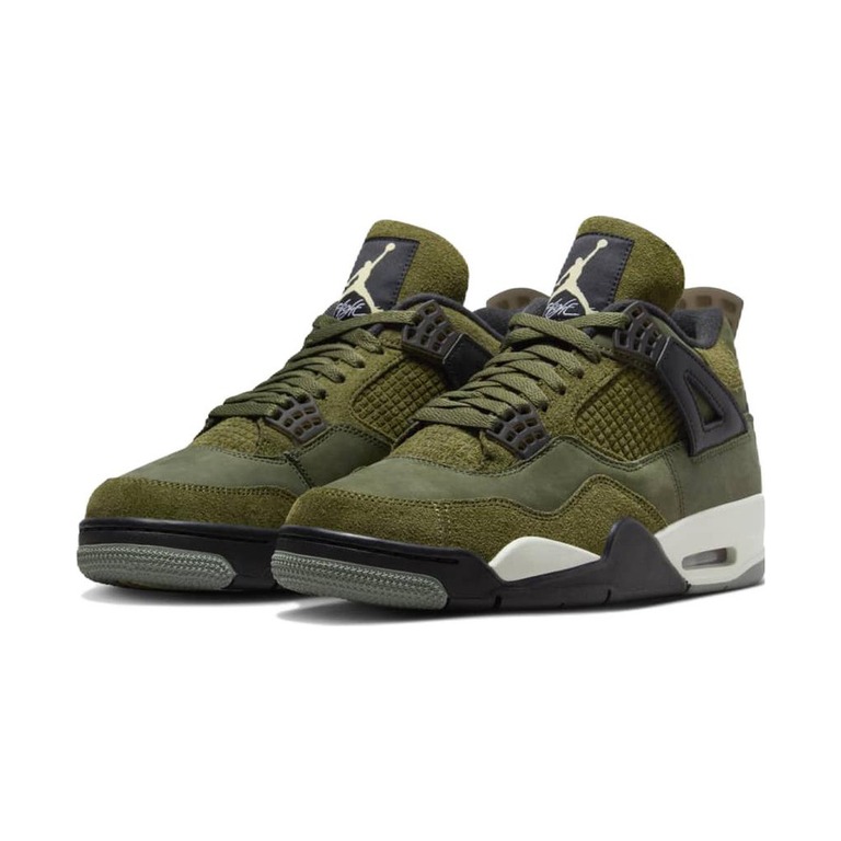 Air Jordan 4 'Sail / White / Metallic Gold / Linen' Мужские