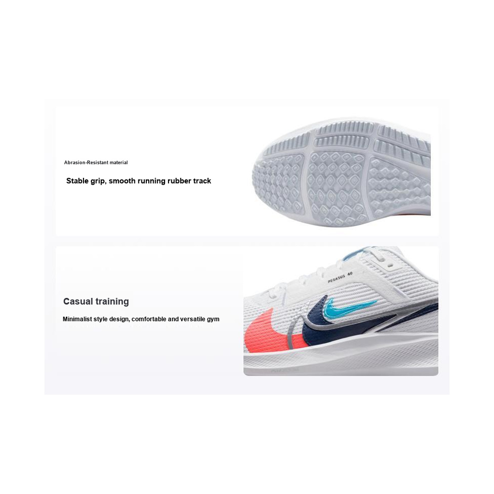 Nike Air Zoom Pegasus 40 'Spruce Aura / Light Silver' Мужские