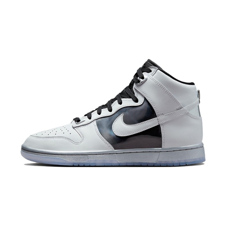 Nike Dunk High 'Black / White / Wolf Grey' Женские