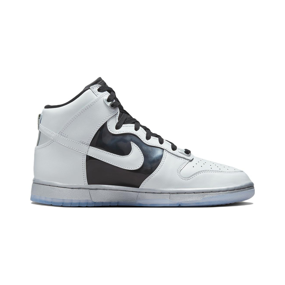 Nike Dunk High 'Black / White / Wolf Grey' Женские