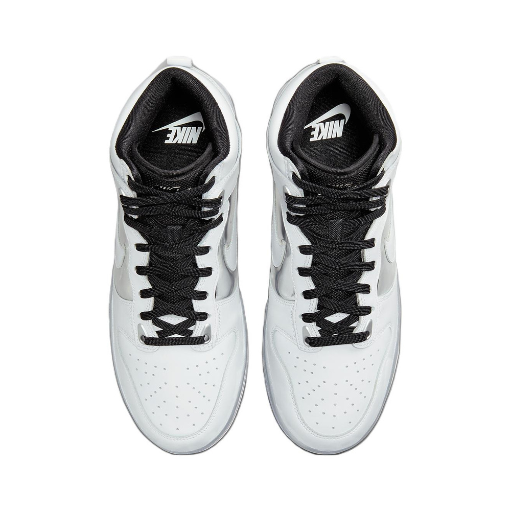 Nike Dunk High 'Black / White / Wolf Grey' Женские