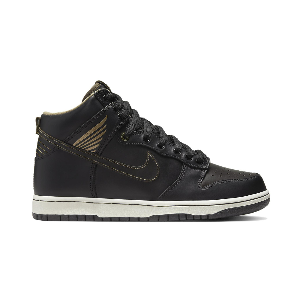 Nike Dunk High 'Light Smoke Grey / Photon Dust / Hyper Crimson / Chrome' Мужские