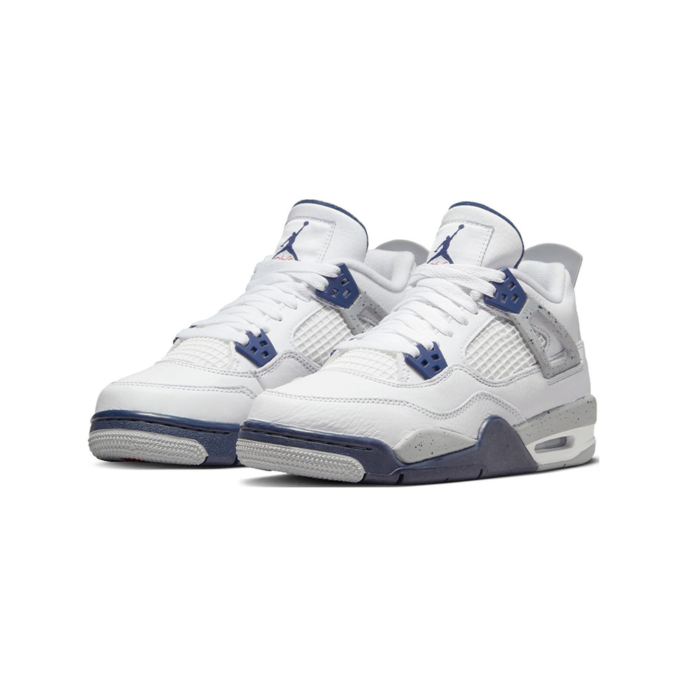 Air Jordan 4 'Binary Blue / Obsidian / Black' Унисекс