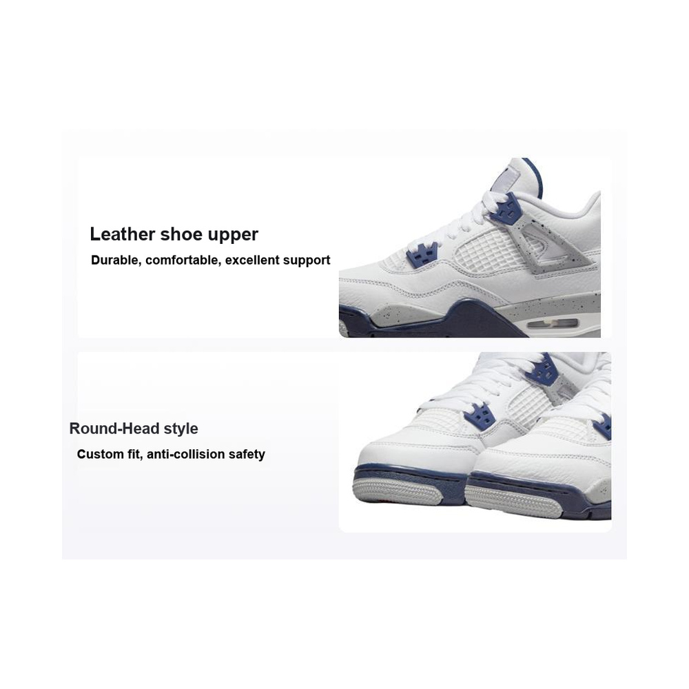 Air Jordan 4 'Binary Blue / Obsidian / Black' Унисекс