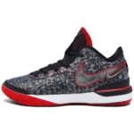 Black / Black / University Red / White