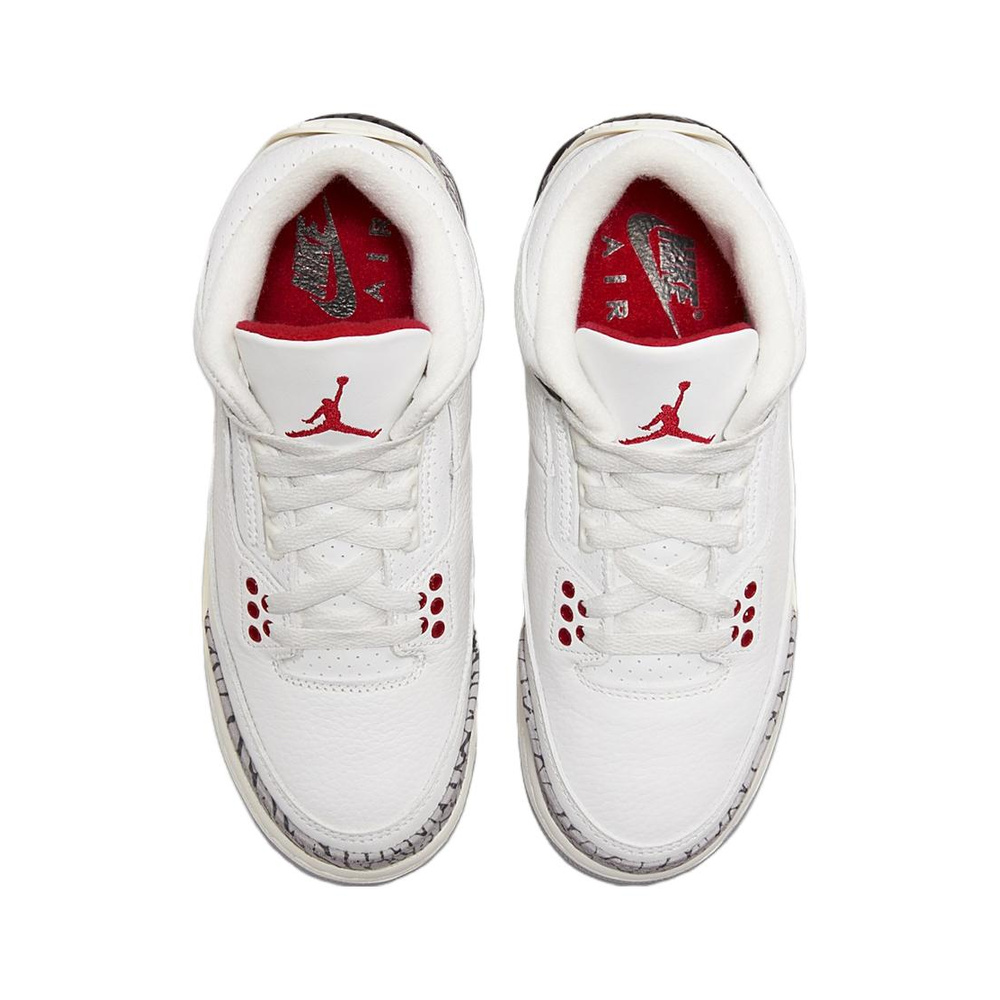 Air Jordan 3 'White / Sail / Phantom / Metallic Silver' Унисекс