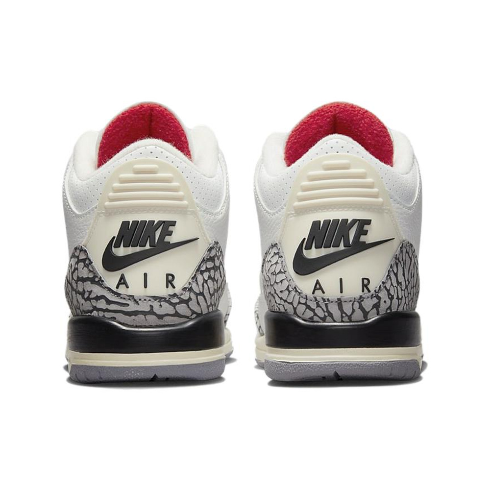 Air Jordan 3 'White / Sail / Phantom / Metallic Silver' Унисекс