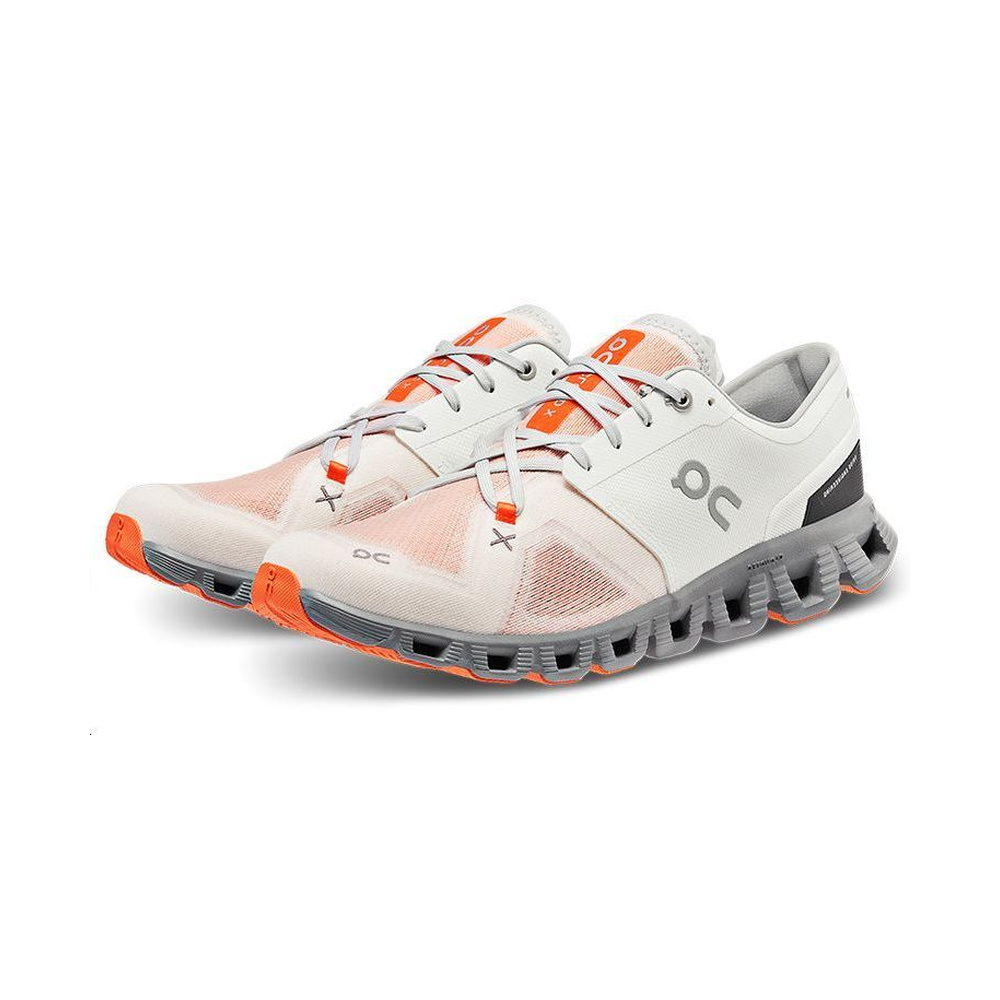 On Cloud X 'White Grey' Мужские