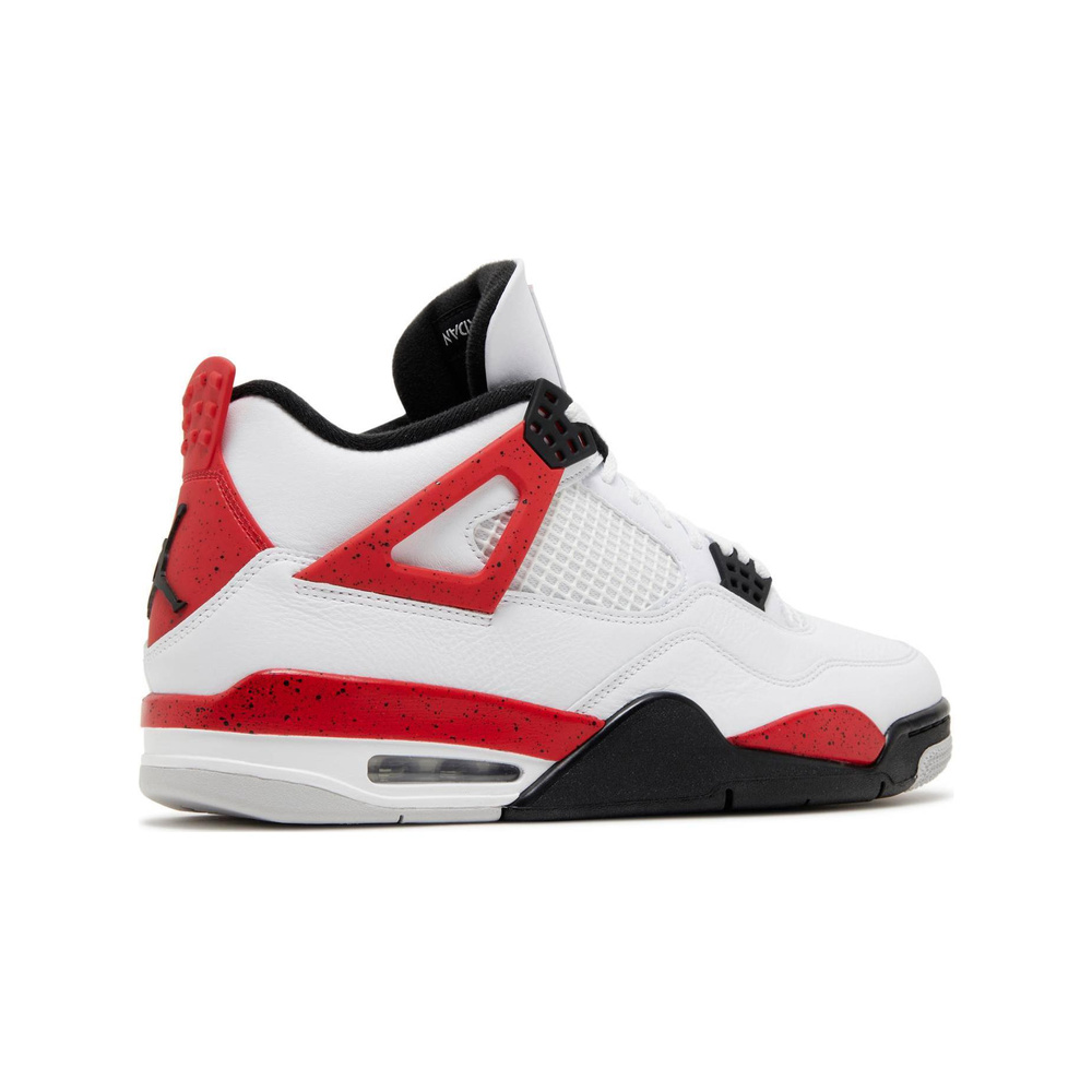Air Jordan 4 'White / Summit White / Linen / Light Orewood Brown' Мужские