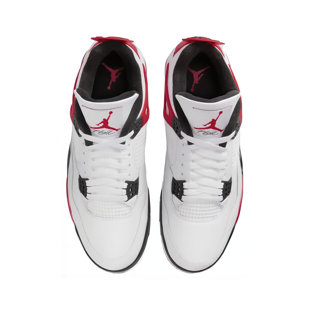 Air Jordan 4 'White / Summit White / Linen / Light Orewood Brown' Мужские