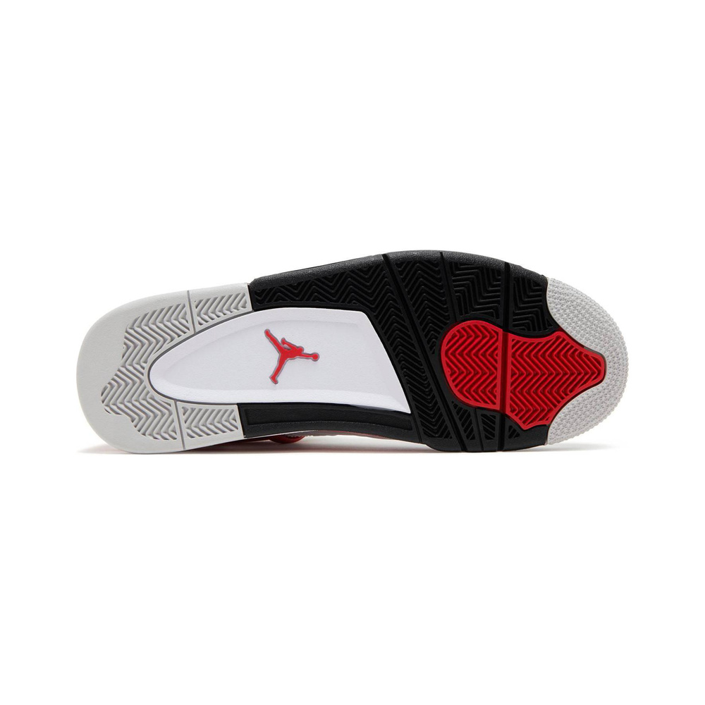 Air Jordan 4 'White / Summit White / Linen / Light Orewood Brown' Мужские